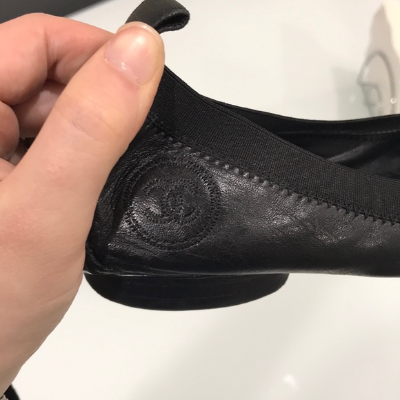 CHANEL stretch spirit interlocking cc ballet flats - Picture 3 of 8